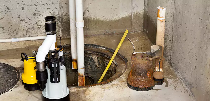 Installing Sump Pump in Finished Basement in Ontario, CA